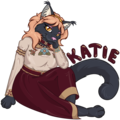 Full body badge for Katfe
