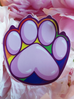Paw Sticker - Pride